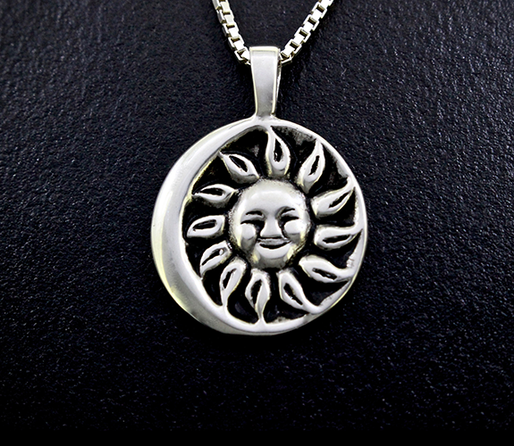 "Strong Sun Moon" Necklace - Jeff Mckenzie